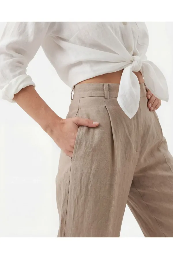 6756 PANTOLON-VİZON