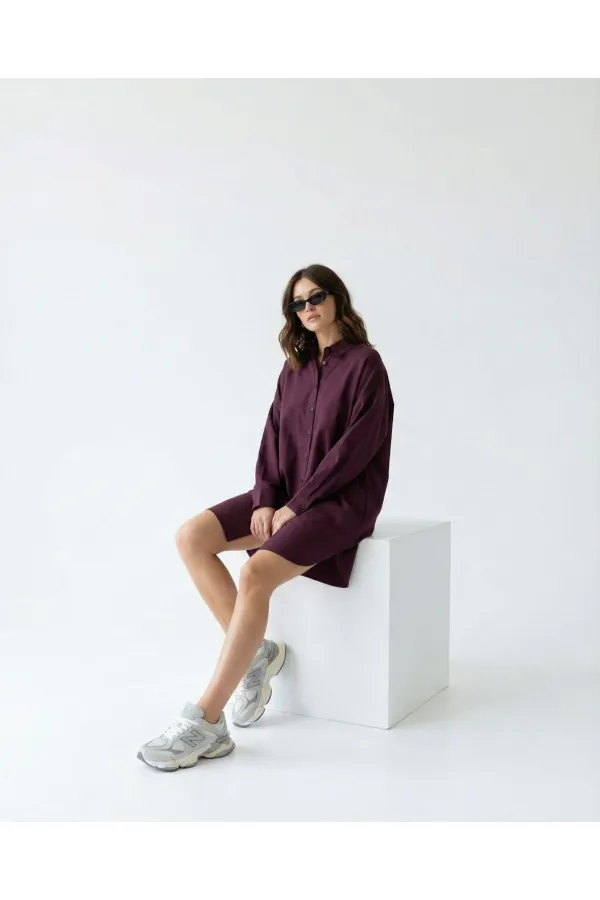 4474 SHIRT - BURGUNDY 4474 SHIRT - BURGUNDY