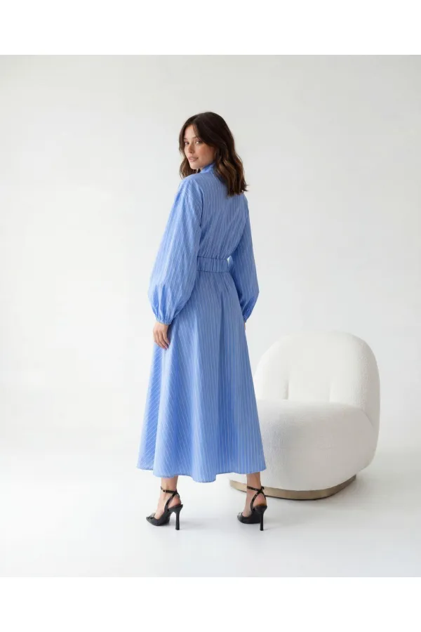 5903 DRESS - NOVARA STRIPED