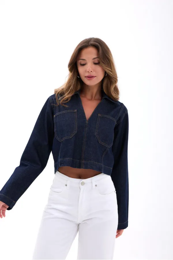 7413 DENIM SHIRT - BLUE