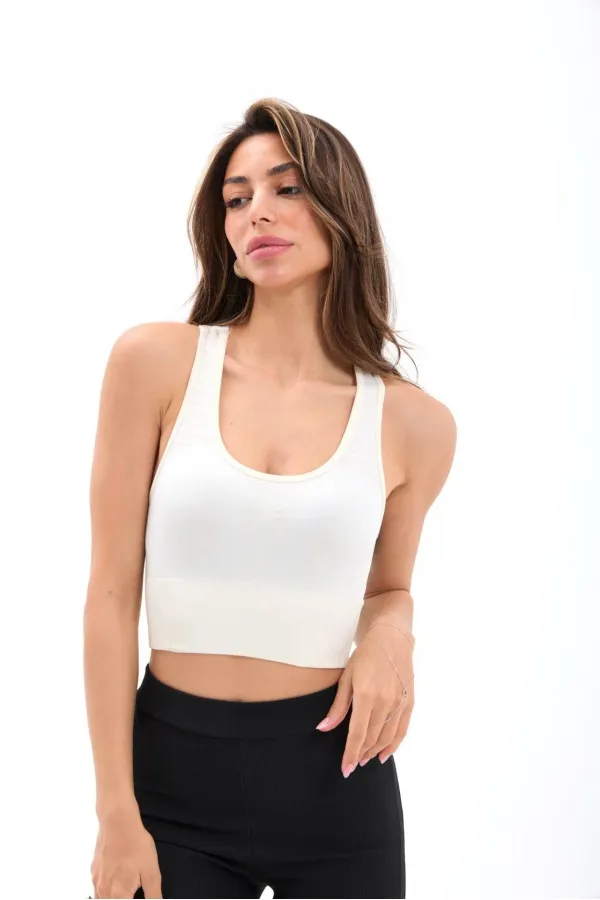 15536 TEK KAT BRA-EKRU