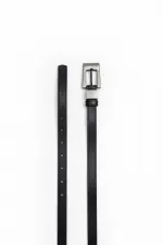 Suni Deri Eskitme Tokalı Kadın Kemer