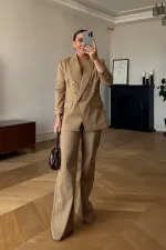 Kruvaze Blazer Kadın Ceket