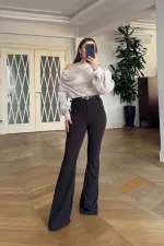 Women's Wide-Leg Trousers with Belt Women's Wide-Leg Trousers with Belt