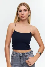 İp Asklı Crop Top