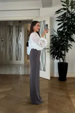 Women's Pants with Elastic Waistband