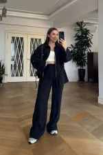 Modal Blend Jacket and Pants Women's Suit Modal Blend Jacket and Pants Women's Suit