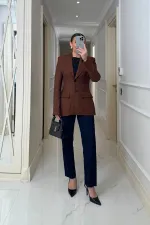 Veste blazer moulante pour femme