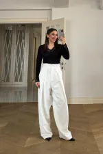 Pileli Balon Pantolon