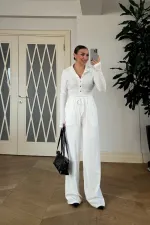 Beli Lastikli Kadın Pantolon