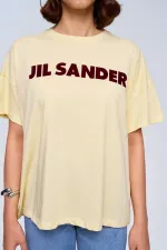 Oversize Baskılı Kadın Tişört