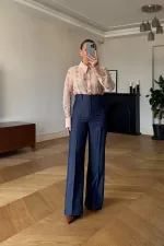 Transparan Tül Kadın Gömlek