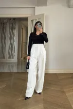 Pileli Balon Pantolon