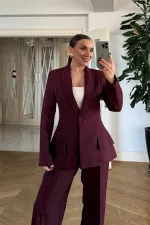 Şal Yaka Blazer Kadın Ceket