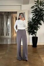 Women's Pants with Elastic Waistband