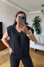 Modal V Yaka İkili Kadın Takım