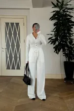 Beli Lastikli Kadın Pantolon