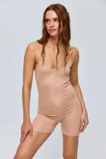 Dikişsiz Basic Body Kadın Tulum