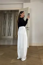 Pileli Balon Pantolon