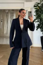 Şal Yaka Blazer Kadın Ceket