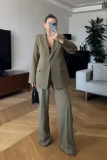 Tek Düğmeli Kadın Ceket