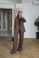 Tek Düğmeli Blazer Kadın Ceket