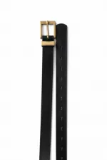 Ceinture femme en similicuir à boucle carrée
