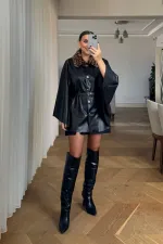 Suni Deri Kemerli Panço