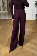 Kruvaze Çizgili Blazer Ceket Pantolon Kadın Takım Kruvaze Çizgili Blazer Ceket Pantolon Kadın Takım