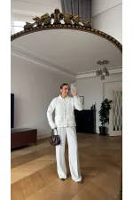 Polo Yaka Yumuşak Dokulu Kadın Hırka