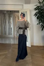 Ceinture cloutée pour femme cowboy