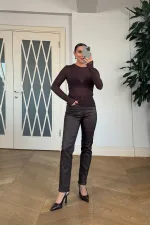 Taşlı Transparan Tül Bluz