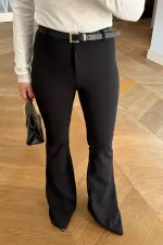 Women's Wide-Leg Trousers with Belt Women's Wide-Leg Trousers with Belt