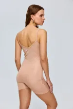 Dikişsiz Basic Body Kadın Tulum