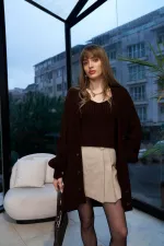 Fitilli Askılı Triko Bluz