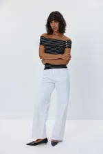 Madonna Yaka Triko Bluz