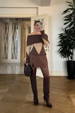 Madonna Yaka Triko Kadın Kazak