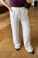Beli Lastikli Rahat Kesim Kadın Pantolon