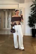 Madonna Yaka Triko Kadın Kazak