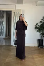 Draped Maxi Dress