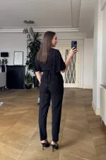 Bağlama Detaylı Kısa Kollu Bluz