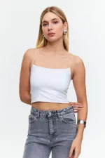 İp Asklı Crop Top