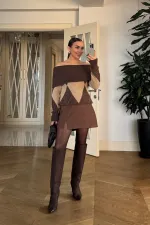 Madonna Yaka Triko Kadın Kazak