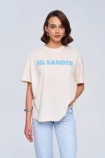 Oversize Baskılı Kadın Tişört