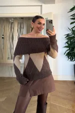 Madonna Yaka Triko Kadın Kazak