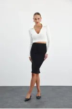 Midi Boy Fitilli Kalem Etek