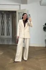 Tek Düğmeli Blazer Kadın Ceket