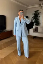 Yüksek Bel Palazzo Kadın Pantolon