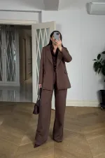 Tek Düğmeli Blazer Kadın Ceket