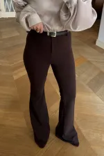 Women's Wide-Leg Trousers with Belt Women's Wide-Leg Trousers with Belt